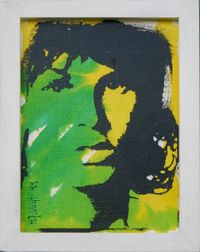 Portrait Jim Morrison Hans Juergen Vogt L&ouml;rrach Kunst Portrait